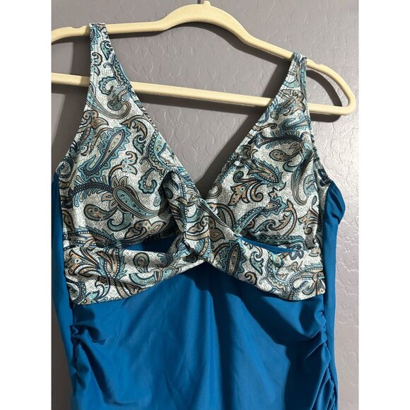 Eomenie Women's One Piece Swimsuit size M NWT - Picture 2 of 7